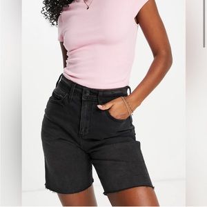 Hollister ultra high rise Dad short 7” NWT